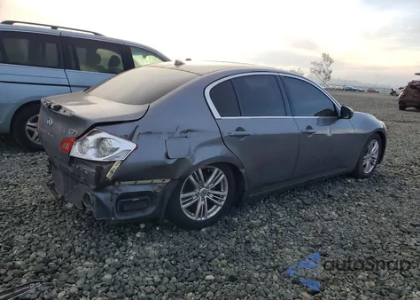 2011 Infiniti G37 Base z USA, uszkodzony, nr VIN JN1CV6AP8BM507398